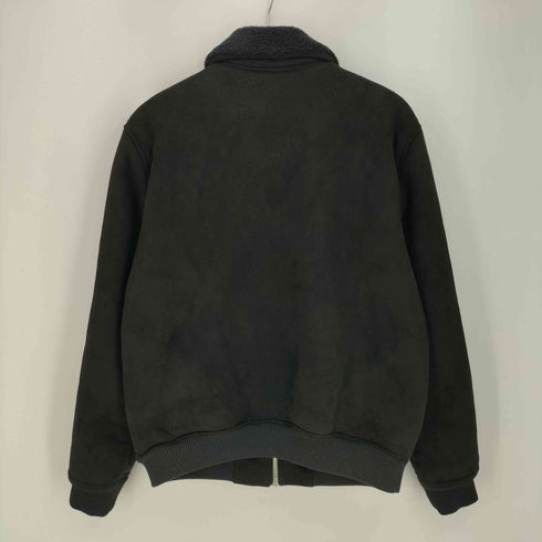ザラ ZARA ダブルフェイスフェイクスエードジャケット メンズ import:M