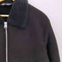 ザラ ZARA ダブルフェイスフェイクスエードジャケット メンズ import:M