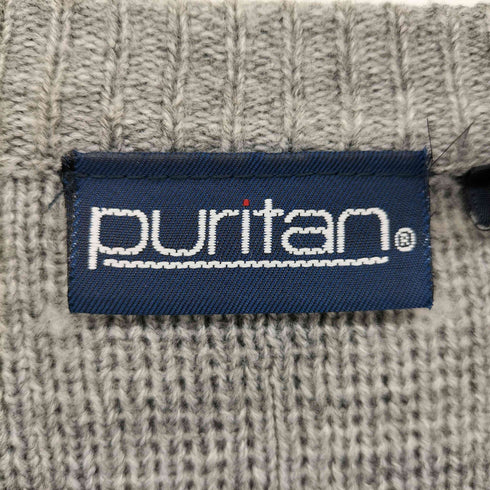 ピューリタン PURITAN 90s アクリル ニット カーディガン メンズ import:L