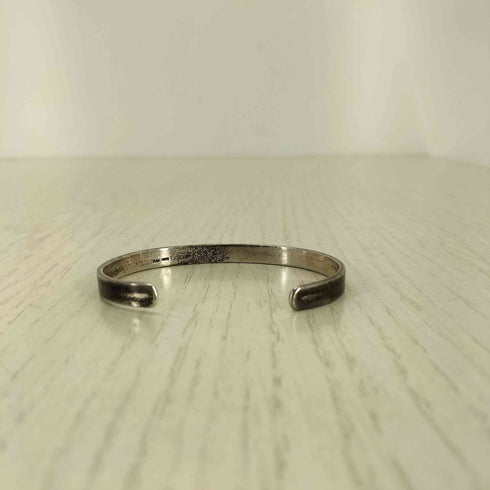 Pocket SILVER刻印 シルバーバングル メンズ