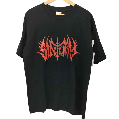 00s GILDANボディ ブルータルデスメタル バンド ロゴ プリント S/S Tシャツ メンズ import:L
