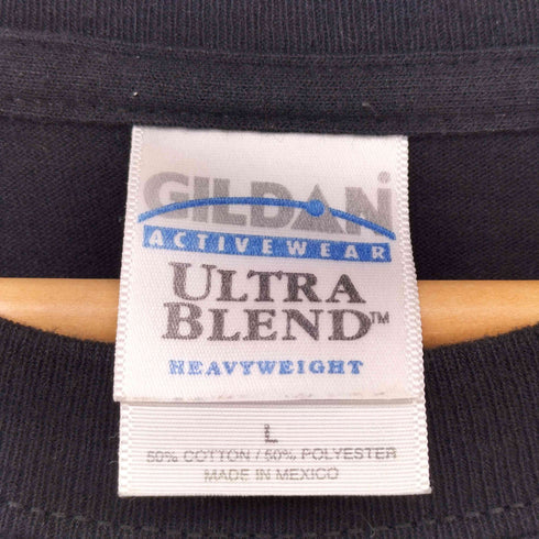 00s GILDANボディ ブルータルデスメタル バンド ロゴ プリント S/S Tシャツ メンズ import:L