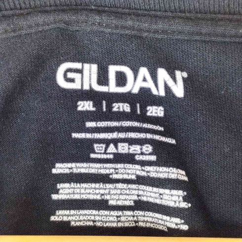 GILDANボディ ハードコア メタル クルーネックTシャツ メンズ import:XXL