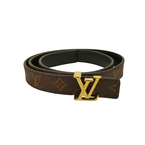 ルイヴィトン LOUIS VUITTON サンチュール LVアイコニック リバーシブルベルト レディース 65/26