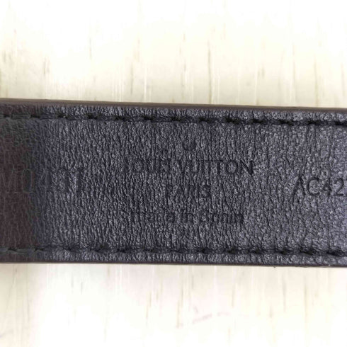 ルイヴィトン LOUIS VUITTON サンチュール LVアイコニック リバーシブルベルト レディース 65/26