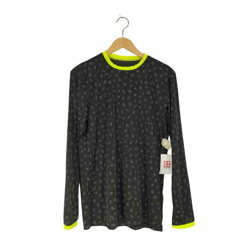 ヨンニキュウハチシズカコムロ 4298 SHIZUKA KOMURO エステル 総柄 クルーネックTシャツ レディース JPN:40