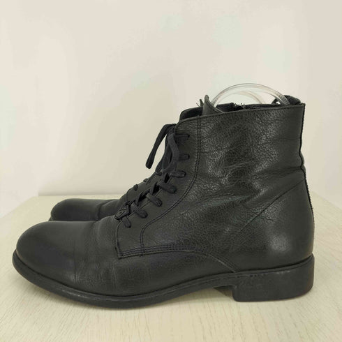 amaitious サイドジップ レザー ブーツ メンズ JPN:26
