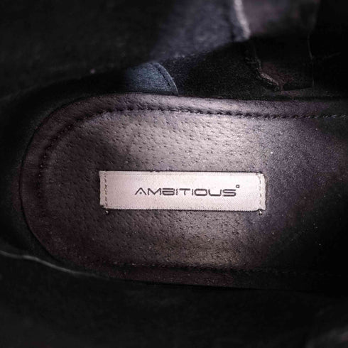 amaitious サイドジップ レザー ブーツ メンズ JPN:26
