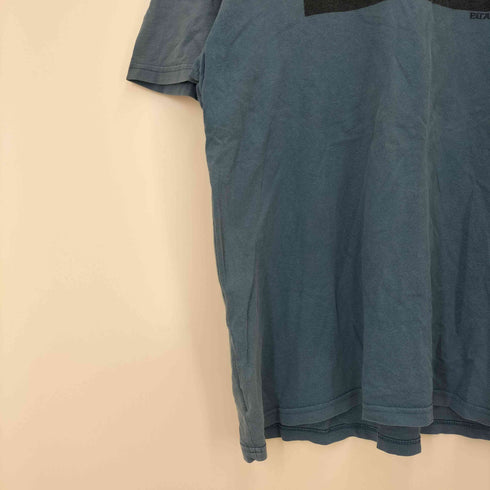 パタゴニア patagonia USA製 プリントロゴ クルーネックTシャツ メンズ L