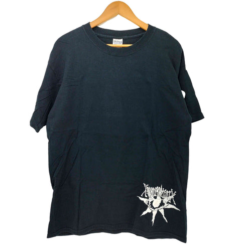 00s ストレートエッジ ハードコア バンド ロゴ 両面プリント S/S Tシャツ メンズ import:L