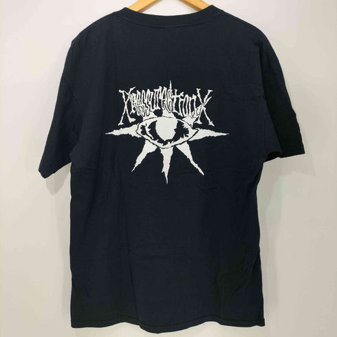 00s ストレートエッジ ハードコア バンド ロゴ 両面プリント S/S Tシャツ メンズ import:L