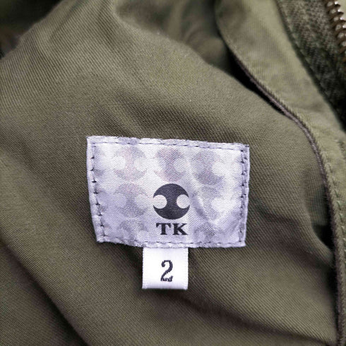 タケオキクチ TAKEO KIKUCHI FISHTAIL ARMY GREEN PARKA メンズ JPN:2