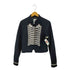 ベルシュカ BERSHKA クロップド丈 ノーカラー ナポレオンジャケット レディース import:M