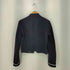 ベルシュカ BERSHKA クロップド丈 ノーカラー ナポレオンジャケット レディース import:M