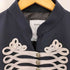 ベルシュカ BERSHKA クロップド丈 ノーカラー ナポレオンジャケット レディース import:M