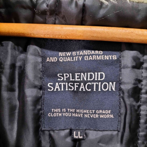 splendid satisfaction ファー付き モッズコート メンズ 44