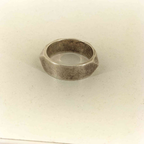 I AM SILVER刻印 菱形カットリング メンズ 21