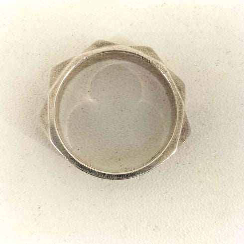 I AM SILVER刻印 菱形カットリング メンズ 21