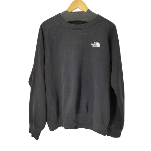 ザノースフェイス THE NORTH FACE 25SS ロゴ刺繍 ラグランスリーブ クルーネック スウェット トレーナー 裏起毛 メンズ