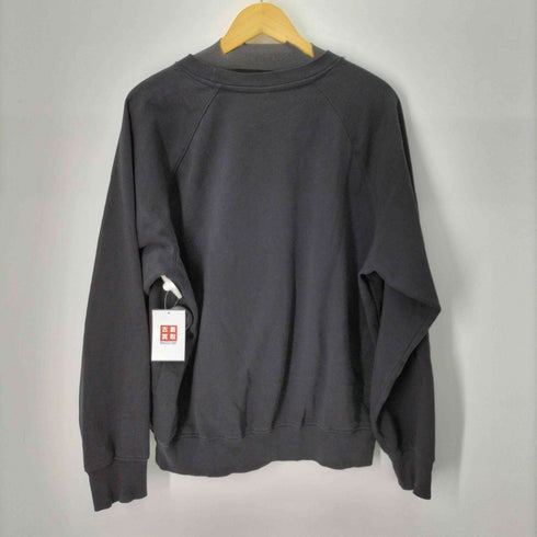 ザノースフェイス THE NORTH FACE 25SS ロゴ刺繍 ラグランスリーブ クルーネック スウェット トレーナー 裏起毛 メンズ