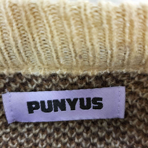 プニュズ PUNYUS もちもちレオパードニット レディース JPN:4