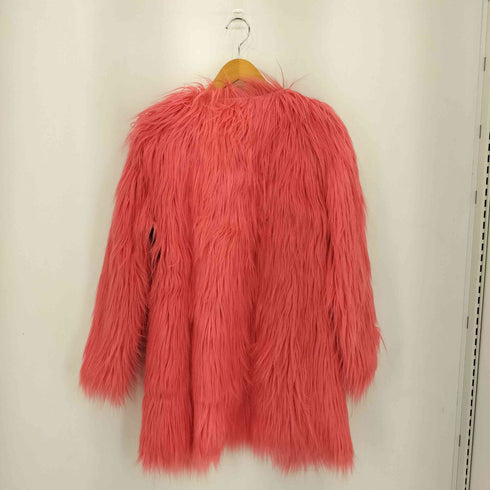 UNREAL FUR 裏地デザイン エコファーコート レディース import:S