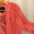 UNREAL FUR 裏地デザイン エコファーコート レディース import:S