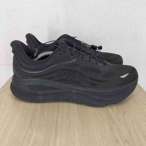 ホカオネオネ HOKA ONE ONE BONDI 9 WIDE BLACK メンズ JPN:29