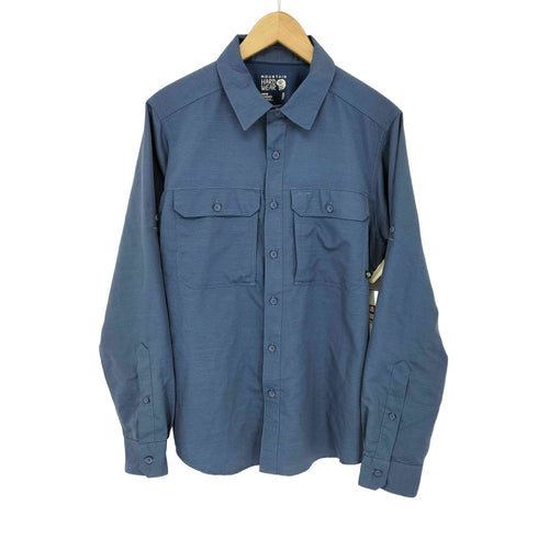 マウンテンハードウェア MOUNTAIN HARDWEAR Canyon Solid Long Sleeve Shirt キャニオンソリッドロングスリーブシャツ メンズ JPN:S