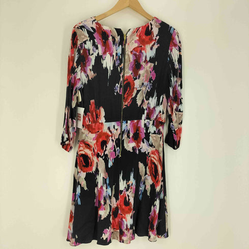 ケイトスペード Kate spade 花柄 Vネック ワンピース レディース 10