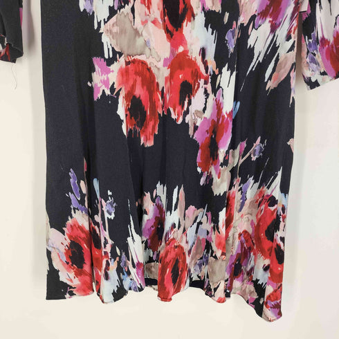 ケイトスペード Kate spade 花柄 Vネック ワンピース レディース 10