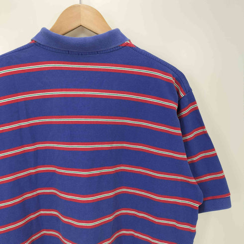 ポロバイラルフローレン Polo by RALPH LAUREN ポニーロゴ ボーダー ポロシャツ メンズ import:M