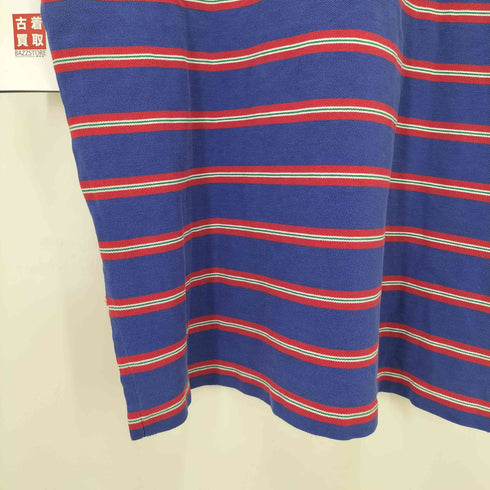 ポロバイラルフローレン Polo by RALPH LAUREN ポニーロゴ ボーダー ポロシャツ メンズ import:M