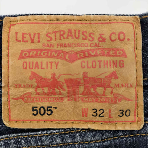 リーバイス Levis ボタン裏4459 505 ジップフライ ストレート デニム メンズ 32×30