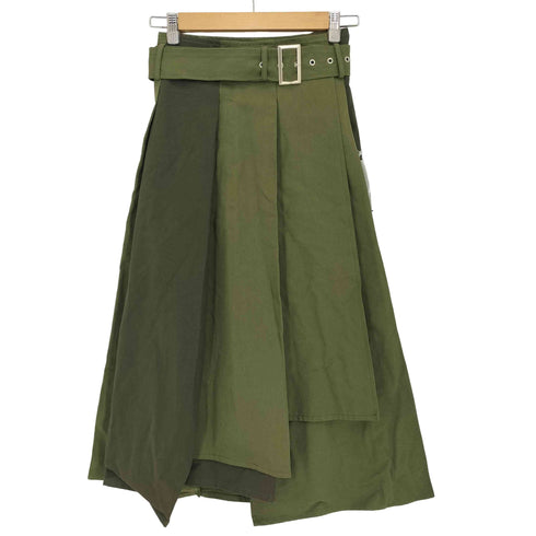 アメリ AMERI WRAP MILITARY SKIRT レディース JPN:M