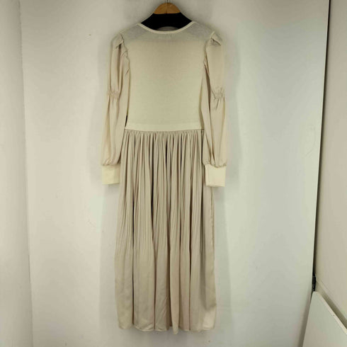 バーニーズニューヨーク BARNEYS NEWYORK ニット切り替え ワンピース レディース FREE