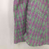 ザラ ZARA CHECK PRINT DRESS パフスリーブ Vネック ロングワンピース ドレス レディース import:XS