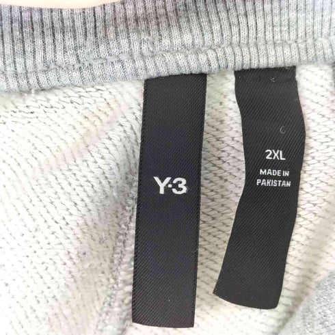 ワイスリー Y-3 フロントロゴ スウェットハーフパンツ メンズ 2XL