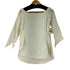 バーニーズニューヨーク BARNEYS NEWYORK L/S オフショルダー ブラウス レディース FR:36