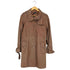 LORITTI lamb leather ラムレザー トレンチコート レディース L
