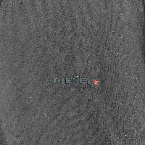 ディーゼル DIESEL フロント刺繍 クルーネックニット レディース import:XL