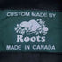 ルーツ Roots カナダ製 レザー切替 スタジャン メンズ