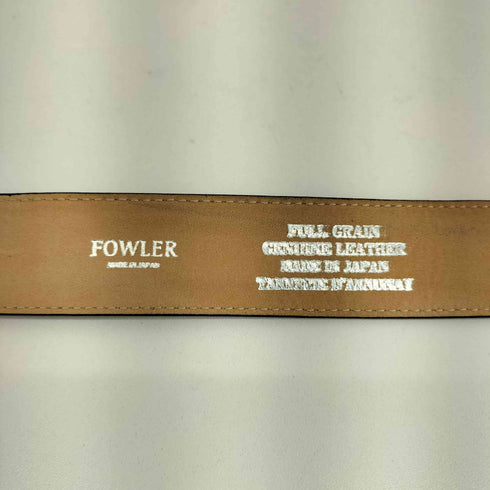 FOWER レザーベルト メンズ