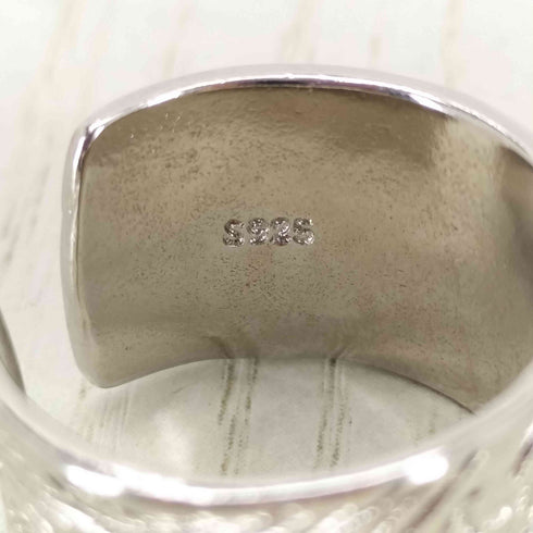 925刻印 デザインシルバーリング メンズ 19号