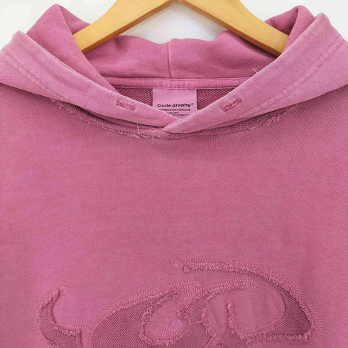 codegraphy PIGMENT ARC LOGO OVER FIT VINTAGE HOODIE メンズ import:L