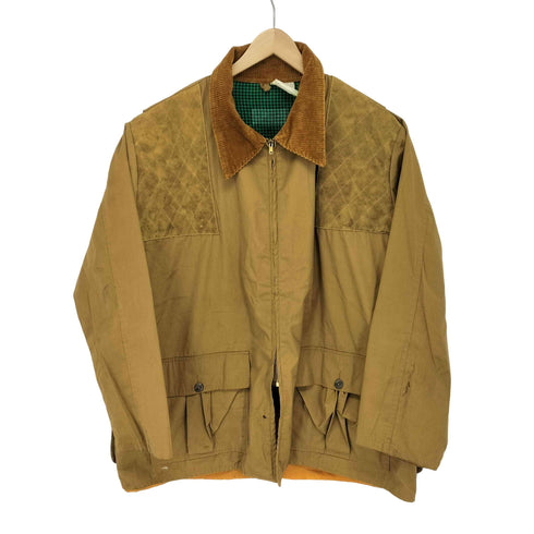 70-80s 棒talon コットン コーデュロイ切替襟 ハンティングジャケット メンズ