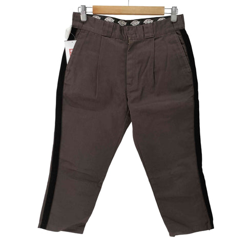 ディスカバード DISCOVERED ベルベット サイドライン クロップド チノパンツ メンズ JPN:1