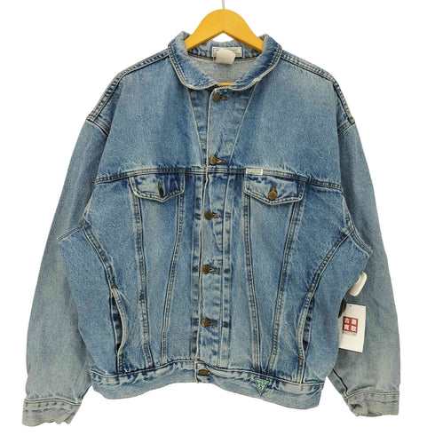ゲスジーンズ GUESS JEANS 90s カナダ製 Georges Marcianoth 4型 デニムジャケット メンズ import:XL