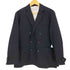 キャスパージョン CASPER JOHN 24ss Imitation wool tweed & wool double breasted tailored jacket イミテーションウールツィードダブルブレストテーラードジャケット メンズ JPN:XS