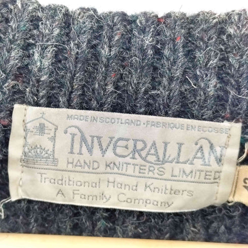 インバーアラン INVERALLAN スコットランド製 BRITISH WOOL ニットセーター メンズ 42